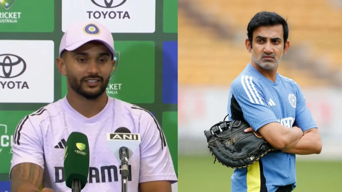 Nitish Kumar Reddy and Gautam Gambhir