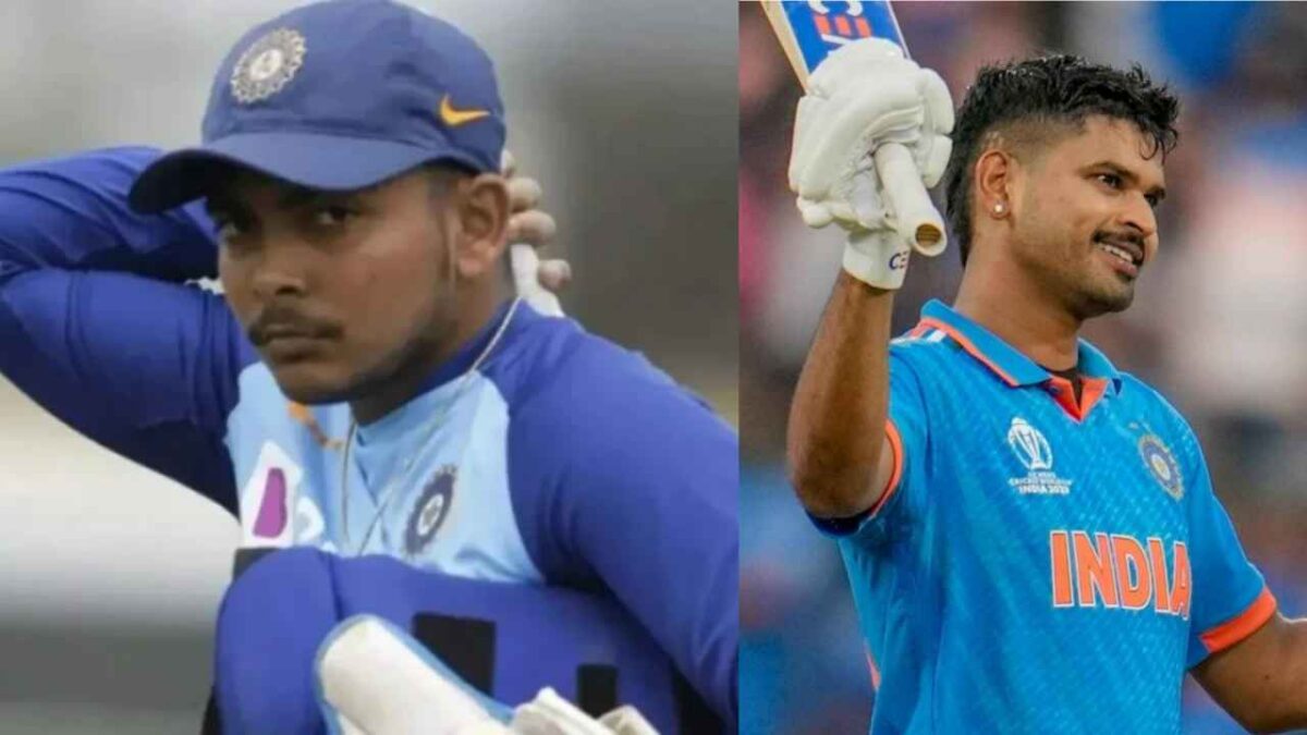 Prithvi Shaw and Shreyas Iyer