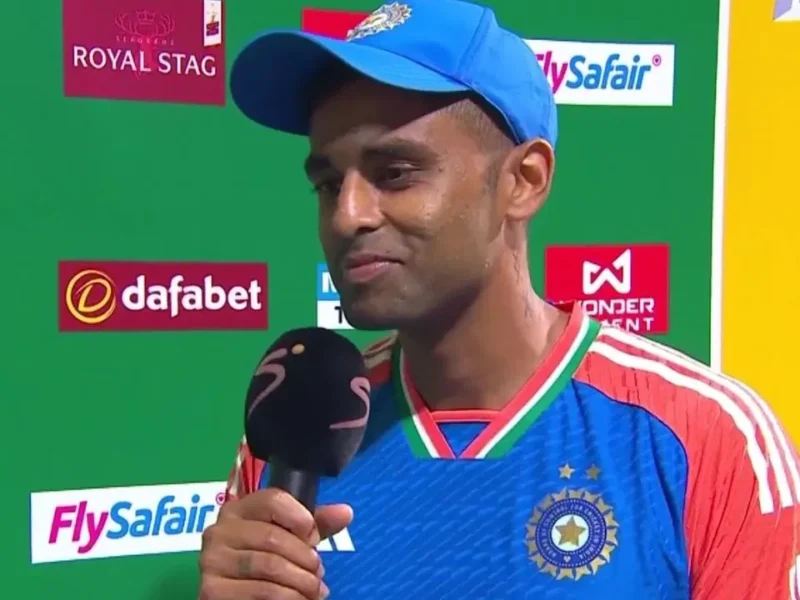 SURYAKUMAR YADAV POST MATCH