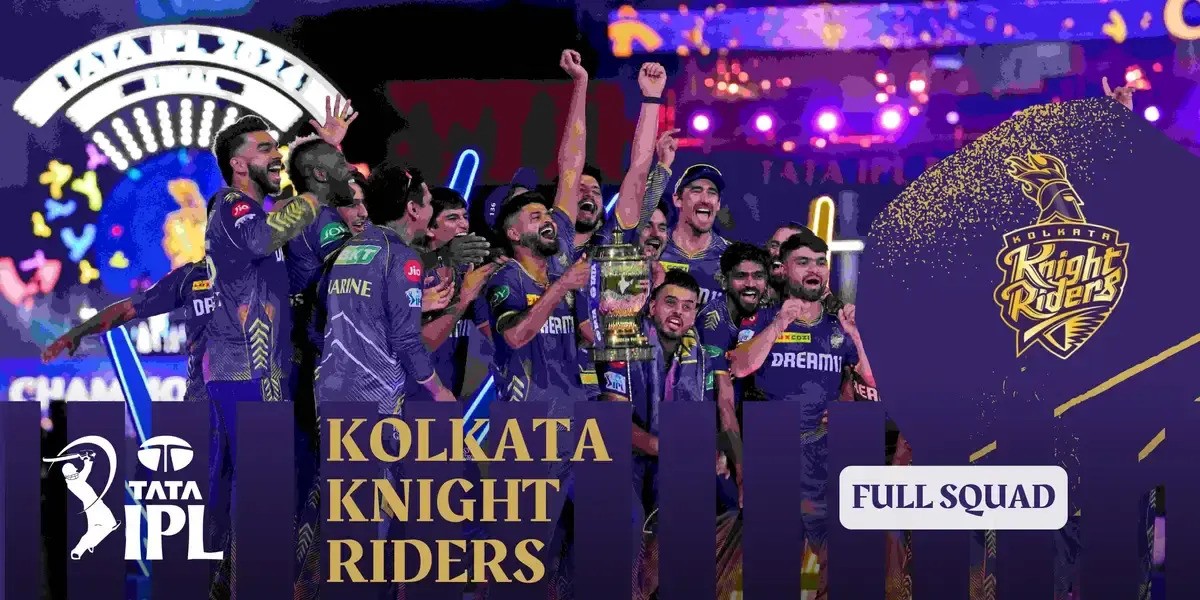 Kolkata Knight Riders ने IPL 2025 के मेगा ऑक्शन में इन 21 खिलाड़ियों पर खेला दांव, फाइनल टीम कुछ ऐसी आ रही है नजर