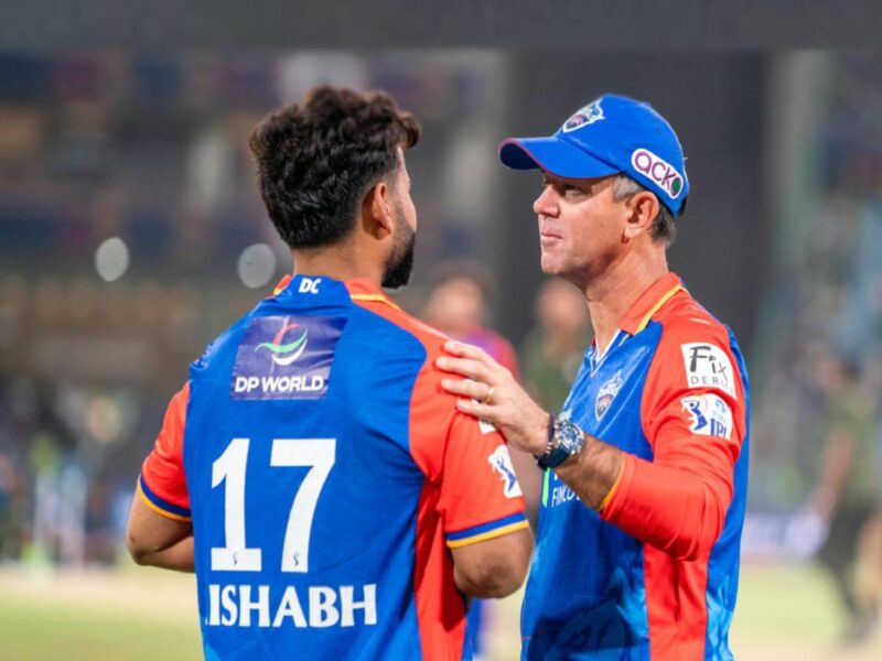 Rishabh Pant and Ricky Ponting