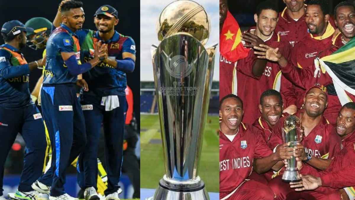 ICC CHAMPIONS TROPHY 2025 WI AND SL