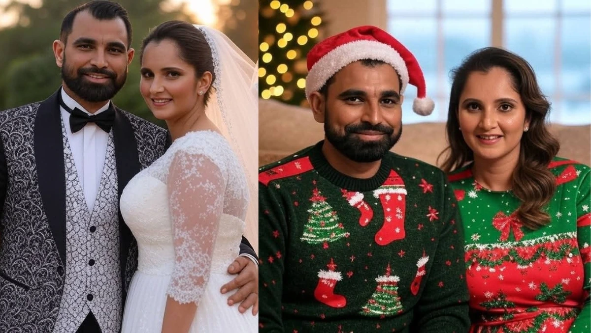 Mohammed Shami and Sania Mirza