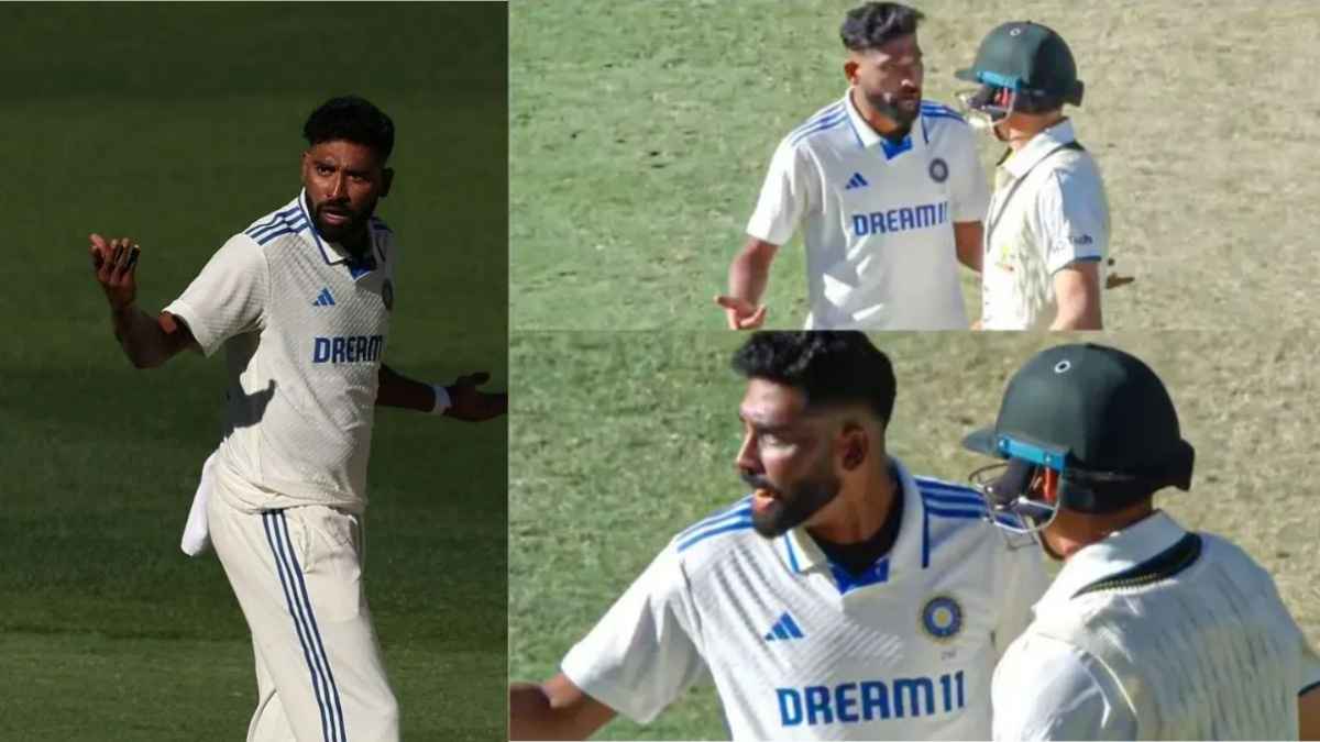 Mohammed Siraj Fight with Marnus Labuchange