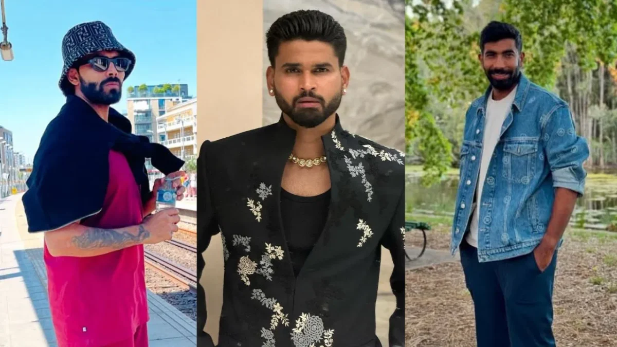 Ravindra Jadeja Shreyas Iyer and Jasprit Bumrah Team India