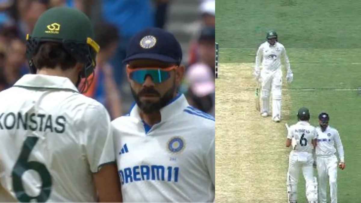 Virat Kohli changed Sam Konstas IND vs AUS