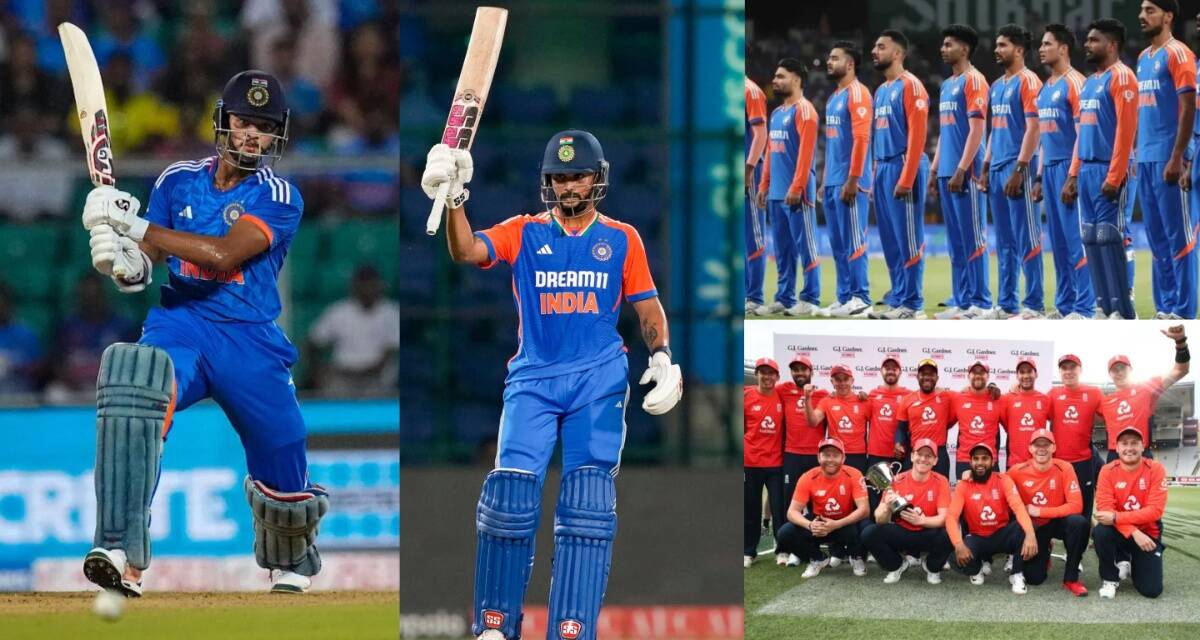 IND vs ENG: यशस्वी-नितीश रेड्डी को मौका, ऋतुराज नए ओपनर, इंग्लैंड के खिलाफ 5 टी20 में 17 सदस्यीय भारतीय टीम फाइनल