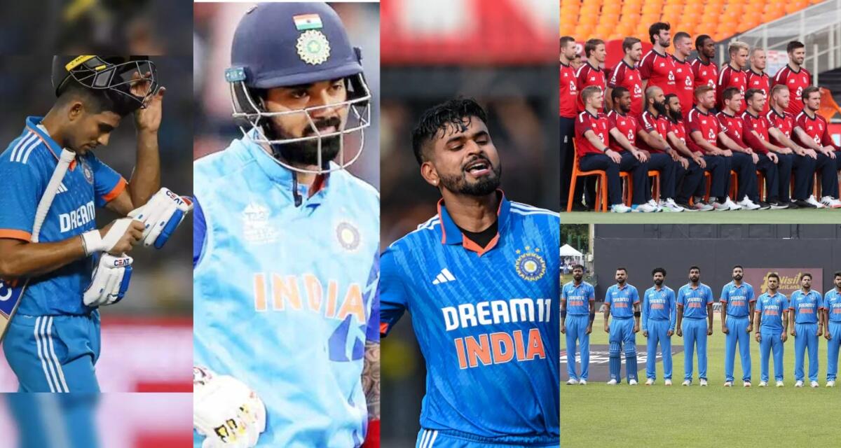 IND vs ENG: यशस्वी का डेब्यू, गिल, केएल, श्रेयस को नंबर 3,4 ,5 पर मौका, इंगलैंड के 3 ODI मैच के लिए 16 सदस्यीय भारतीय टीम फाइनल