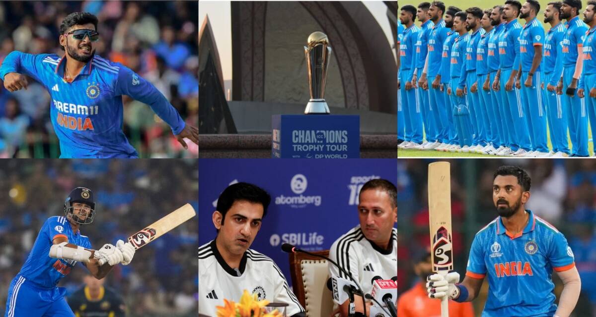 यशस्वी-रियान पराग को मौका, केएल-श्रेयस का जगह पक्का, Champions Trophy 2025 में भारतीय टीम के 16 खिलाड़ी के नाम तय!