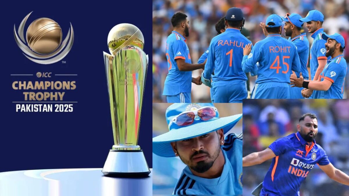 Champions Trophy 2025 Team India Iyer shami