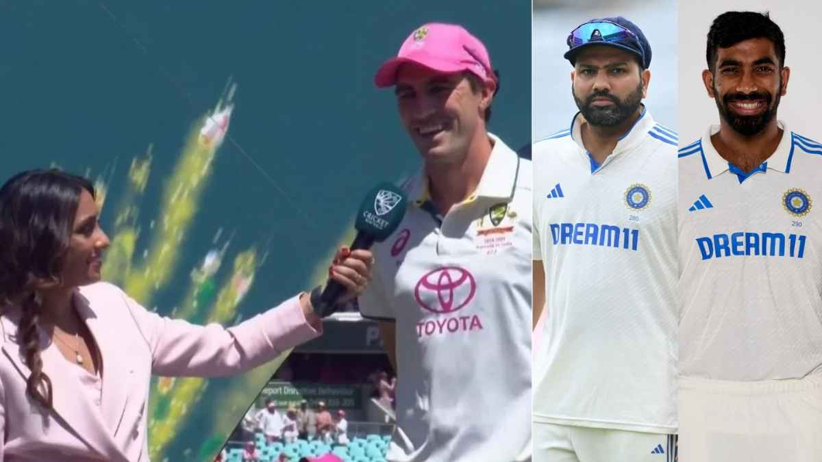 Pat Cummins on Rohit Sharma and Jasprit Bumrah