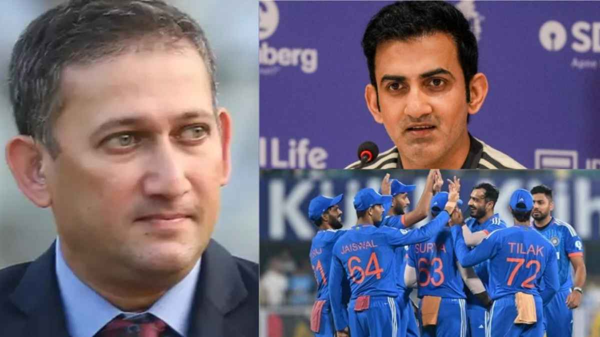 Team India BCCI AJIT AGARKAR GAUTAM GAMBHIR