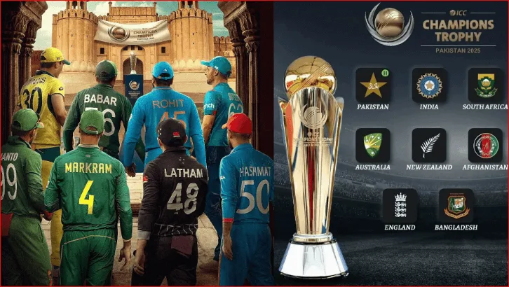 icc champions trophy 2025 ALL TEAMS