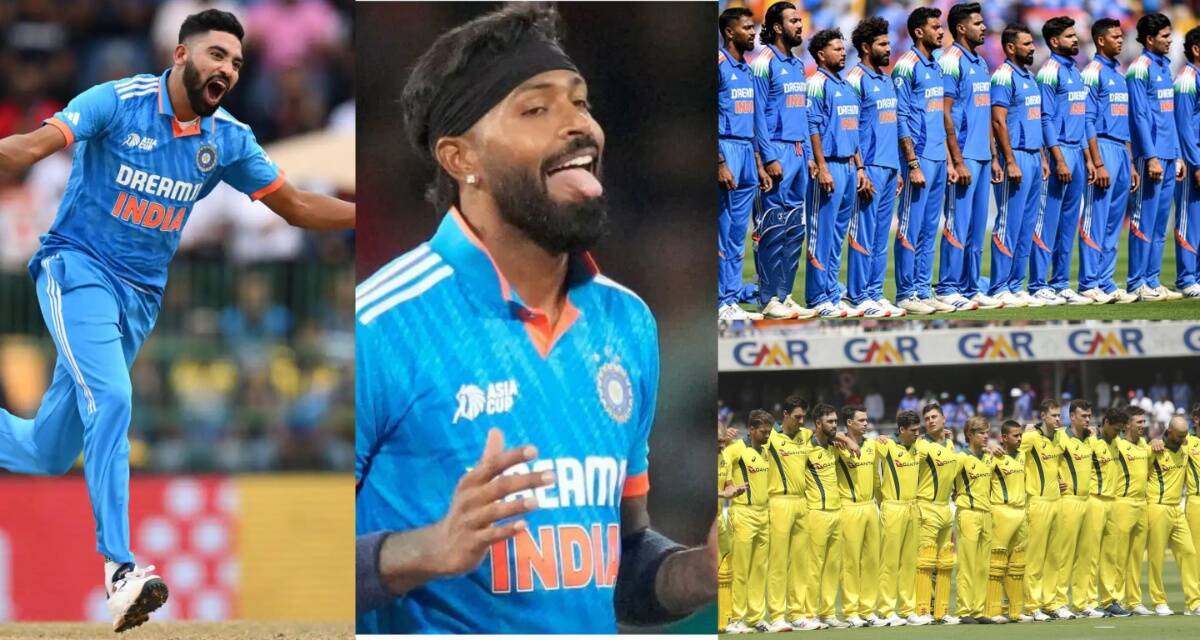 IND vs AUS: हार्दिक कप्तान, सिराज की वापसी, रुतुराज को भी मौका, ऑस्ट्रेलिया दौरे के लिए 3 वनडे मैच में 16 सदस्यीय भारतीय टीम