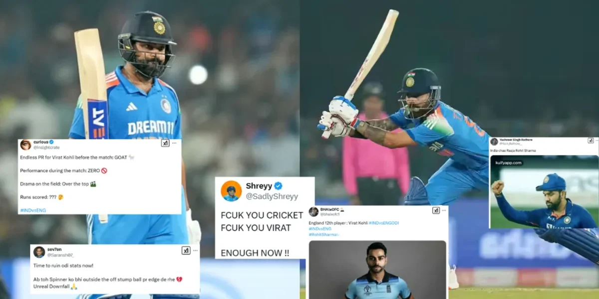 IND vs ENG ROHIT SHARMA VIRAT KOHLI