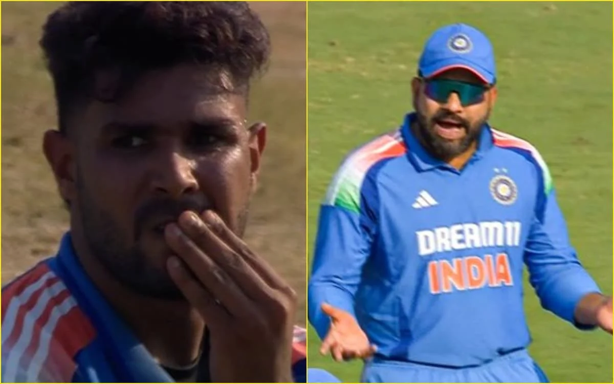 Rohit Sharma on Harshit Rana