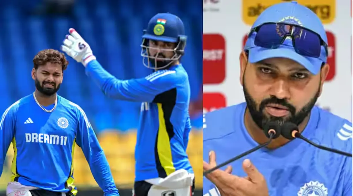 Rohit Sharma on Rishabh Pant and KL Rahul