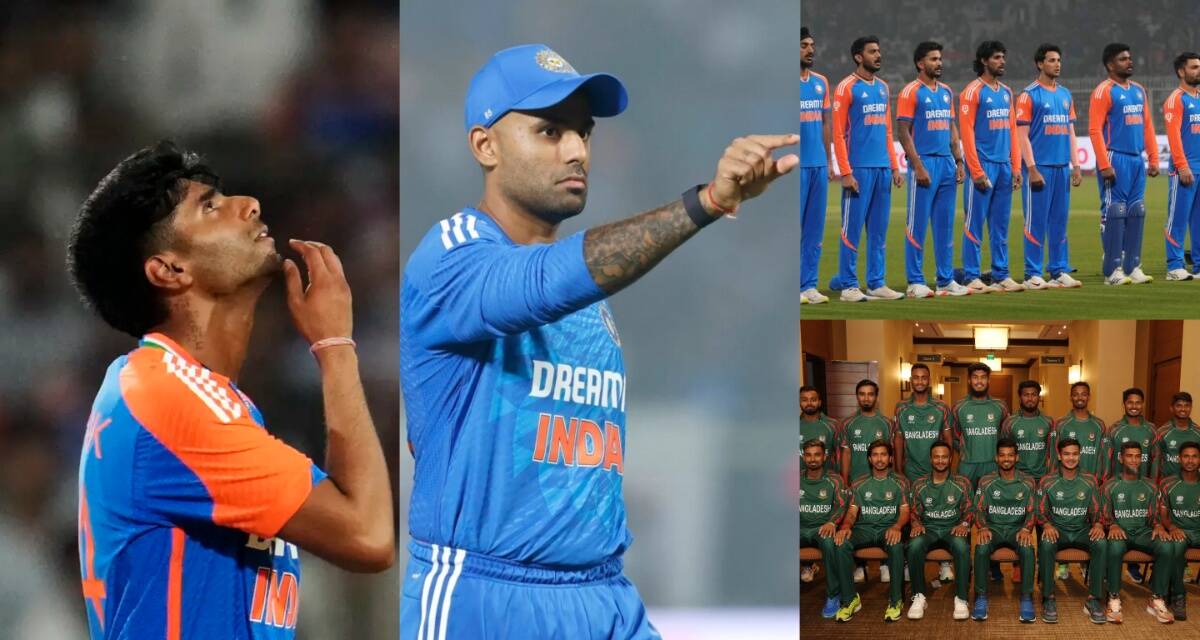 IND vs BAN: मयंक यादव की वापसी, सूर्या-संजू बाहर, अभिषेक-यशस्वी ओपनर, बांग्लादेश के खिलाफ 3 टी20 मैच के लिए 17 सदस्यीय भारतीय टीम