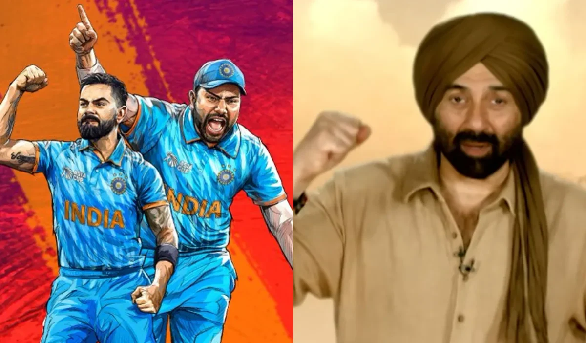 sunny deol on team india tara singh Virat Rohit