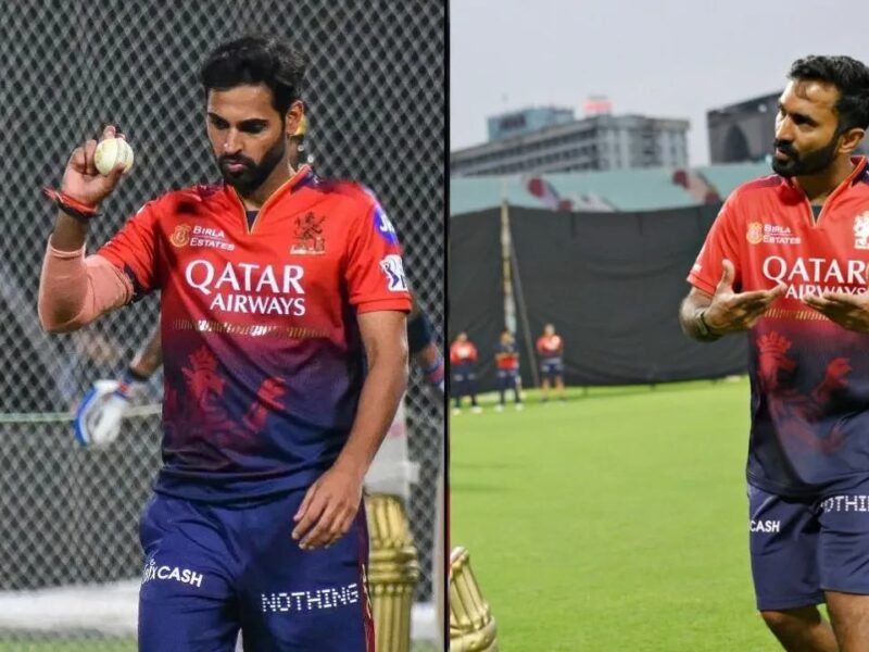 CSK vs RCB: चेन्नई सुपर किंग्स के खिलाफ भुवनेश्वर कुमार खेलेंगे या नहीं, दिनेश कार्तिक ने कर दिया फाइनल, कोहली पर दिया बड़ा बयान