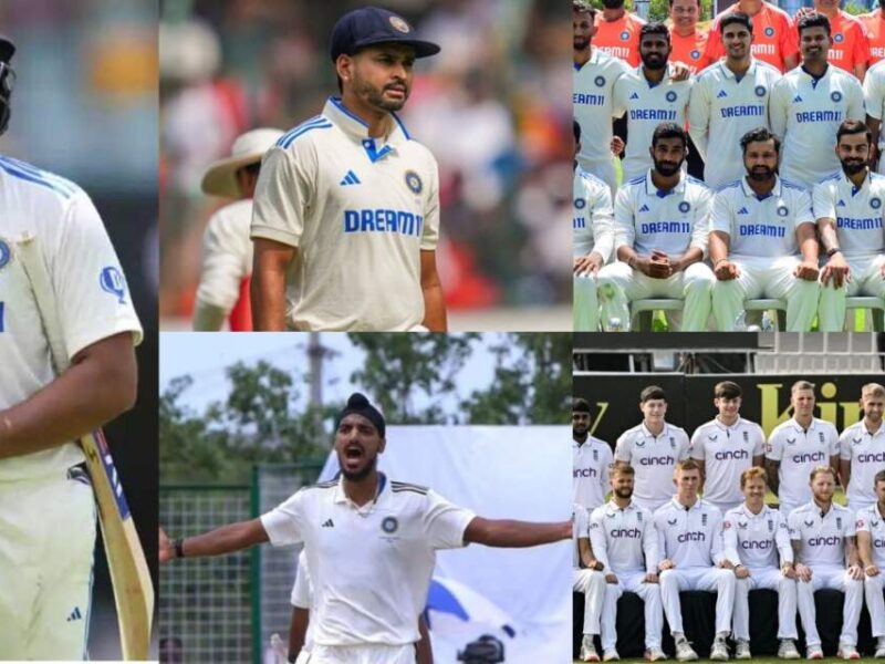 IND vs ENG: रोहित बाहर, बुमराह कप्तान, श्रेयस-अर्शदीप की एंट्री, इंग्लैंड के खिलाफ 5 टेस्ट मैच के लिए 16 सदस्यीय भारतीय टीम