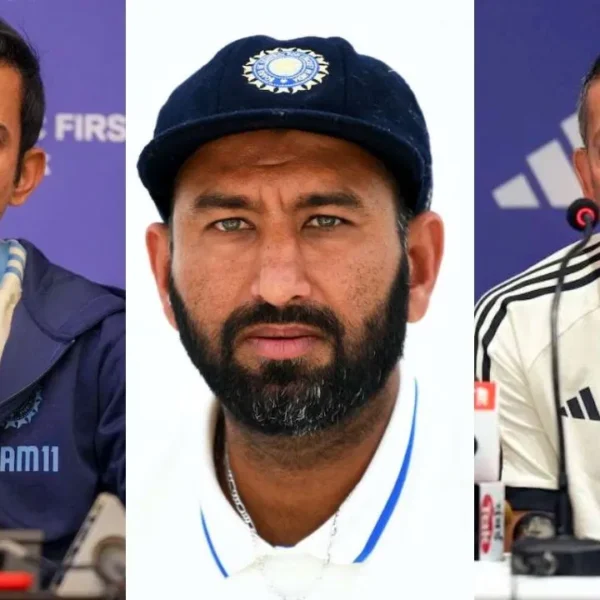 इंग्लैंड दौरे के लिए गौतम गंभीर ने चेतेश्वर पुजारा को किया फोन, भारतीय खिलाड़ी ने खुद बताया क्या हुई बातचीत