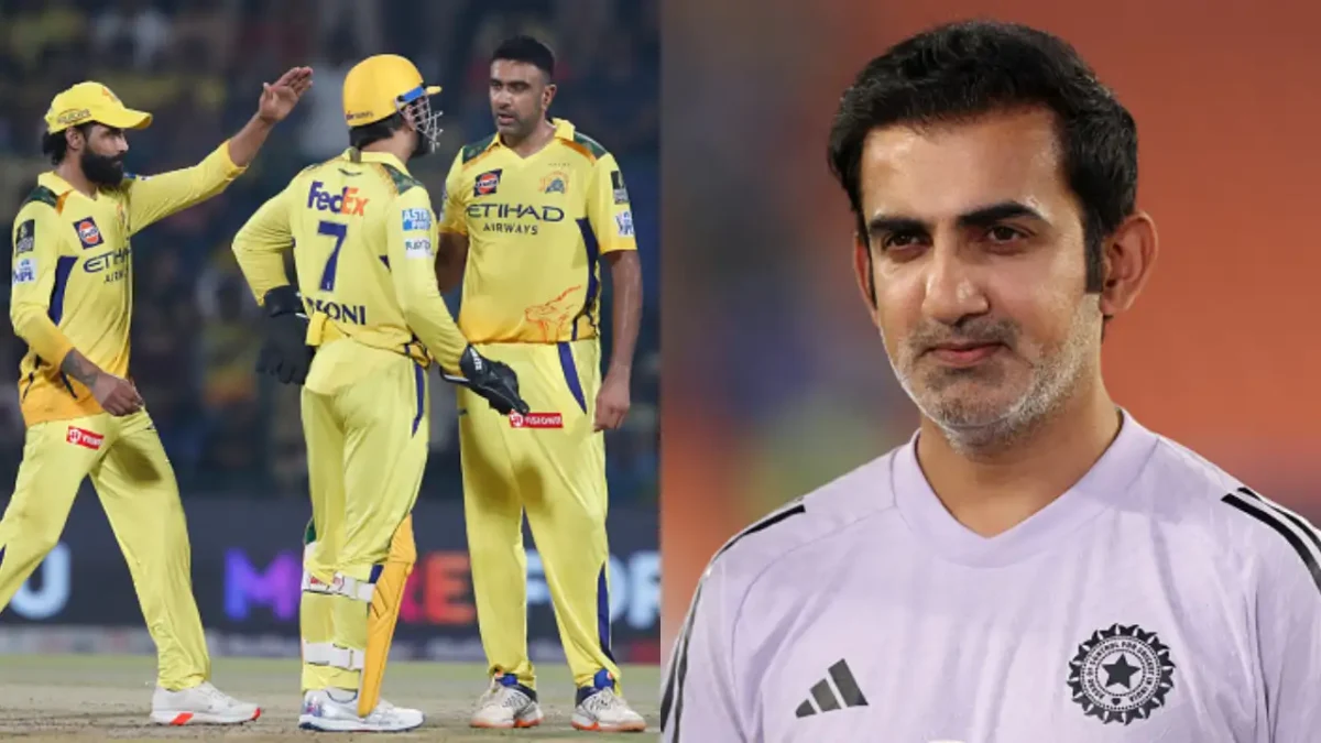 धोनी की टीम पर पहली बार हुए Gautam Gambhir मेहरबान, CSK के इन 3 खिलाड़ियों को मिला इंग्लैंड दौरे पर टीम में मौका