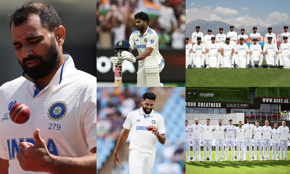IND vs ENG: शमी बाहर, सिराज की वापसी, नितीश रेड्डी को मौका, इंग्लैंड के खिलाफ 5 टेस्ट मैच की सीरीज में 17 सदस्यीय भारतीय टीम