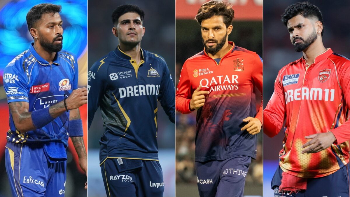 IPL 2025 TOP 4 Teams MI GT RCB PBKS
