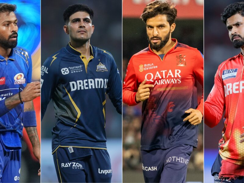 IPL 2025 TOP 4 Teams MI GT RCB PBKS