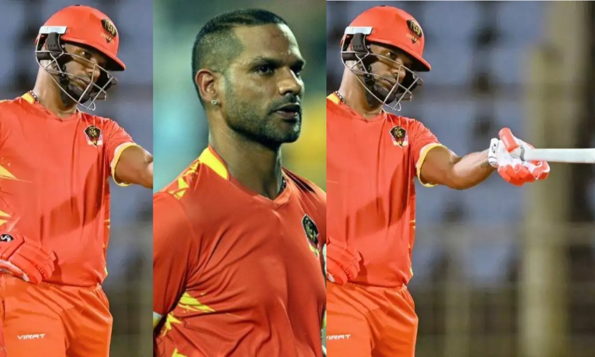 6 6 6 6 6 6 6 4 4 4 4...शिखर धवन का आया जलजला, Cricket मैदान में ताबड़-तोड़ अहज 39 गेंद में ठोक दिए 82 रन, टीम को मिली जीत