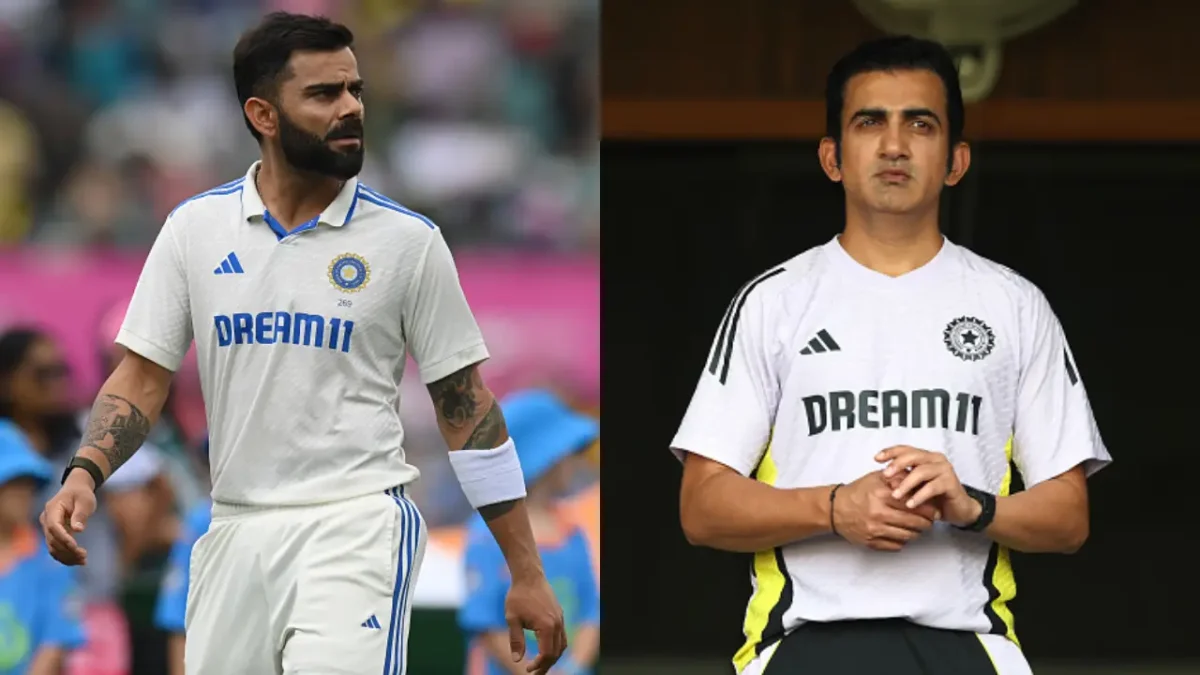 Virat Kohli and Gautam Gambhir