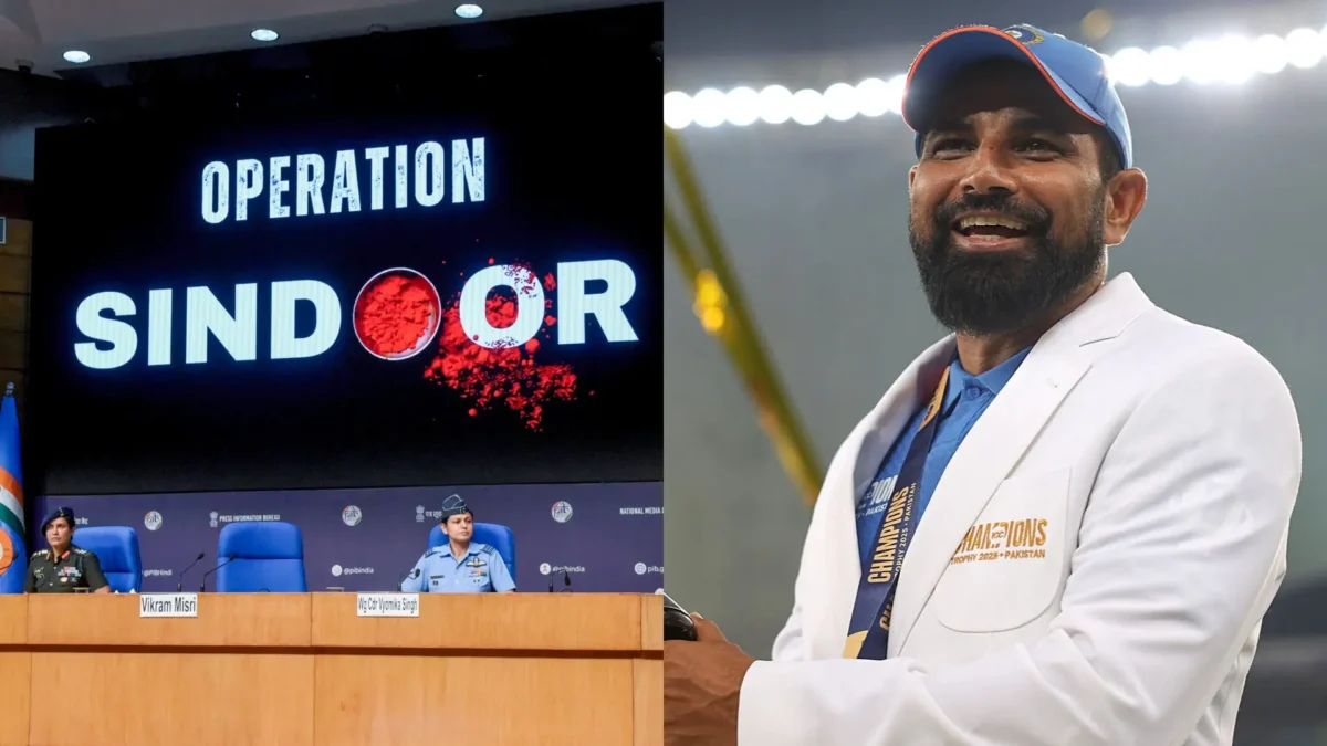 Operation Sindoor mohammed shami