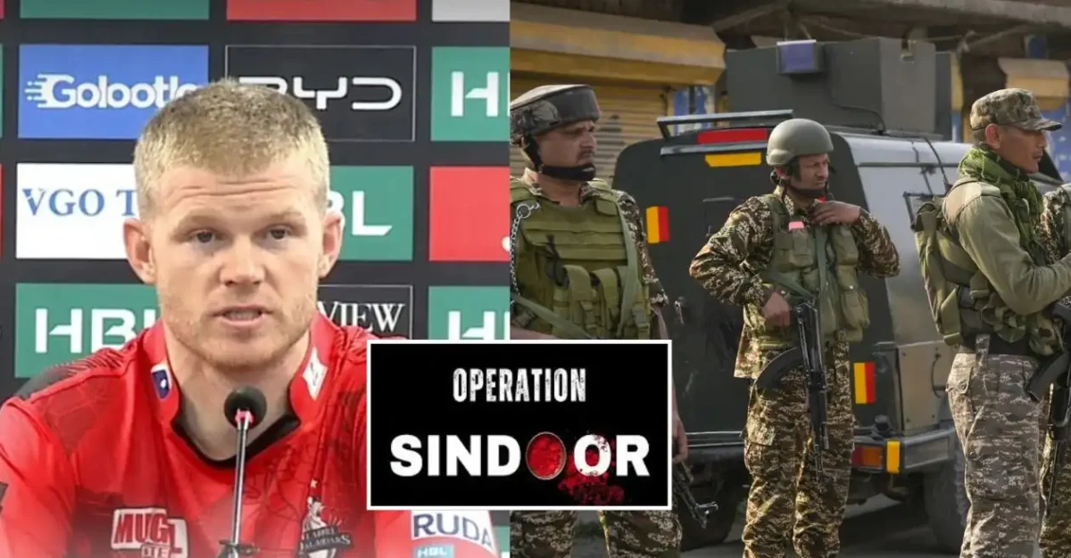 Sam Billings on Operation Sindoor