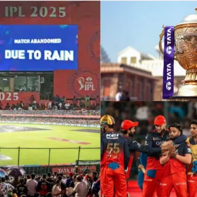 IPL 2025: झमाझम बारिश से रद्द हुआ क्वालीफायर मैच, तो RCB-PBKS में से कौन सी टीम जाएगी फाइनल? BCCI के नियम से हो गया साफ़