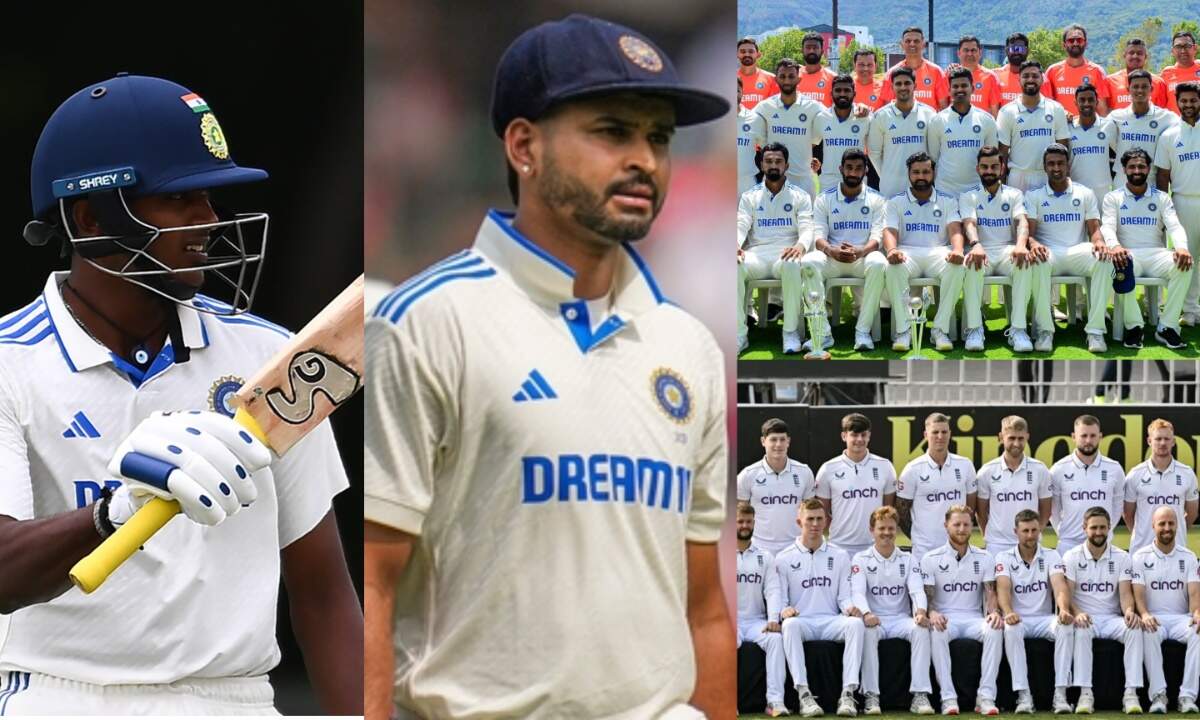 IND vs ENG: साईं सुदर्शन-करूण नायर को मौका, श्रेयस फिर बाहर, इंग्लैंड के खिलाफ 5 टेस्ट के लिए ऐसी 17 सदस्यीय भारतीय टीम