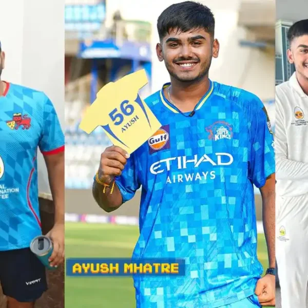 Ayush Mhatre का अचानक हुआ इंग्लैंड के खिलाफ टेस्ट टीम में चयन, CSK के खिलाड़ी को मिली ये अहम जिम्मेदारी
