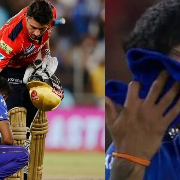 पंजाब किंग्स से मिली हार के बाद बीच मैदान पर ही रोने लगे कप्तान हार्दिक पंड्या, रोहित शर्मा ने भी पकड़ा सिर