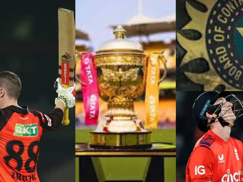 IPL 2025 BCCI BAN HARRY BROOK