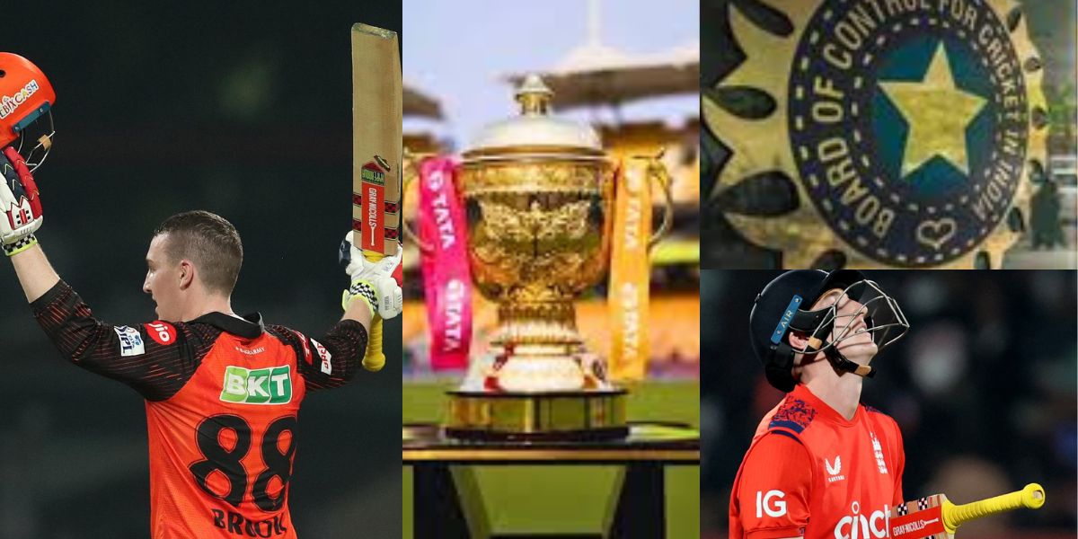 IPL 2025 BCCI BAN HARRY BROOK