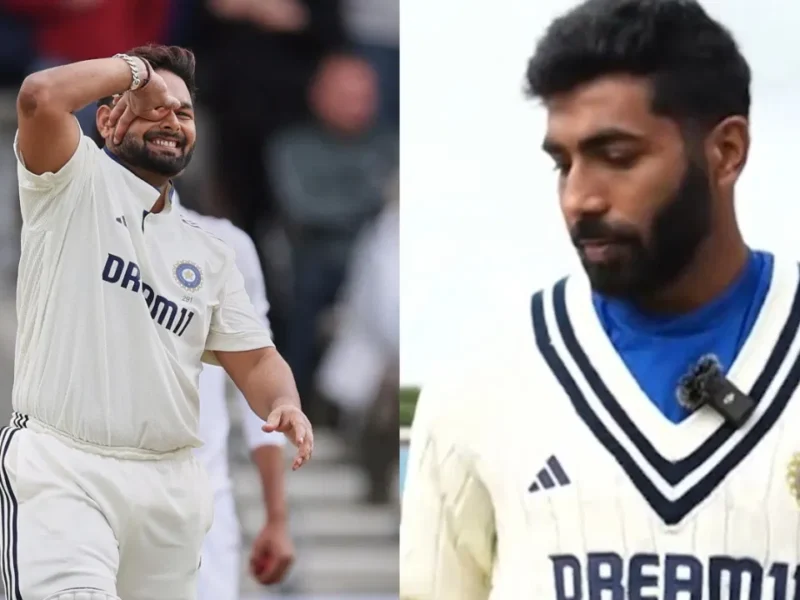 Jasprit Bumrah and Rishabh Pant Team India