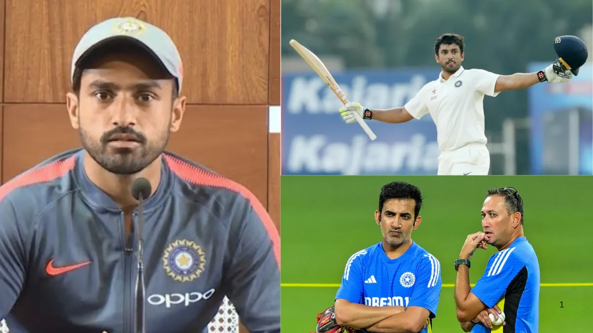 Karun Nair Team India BCCI
