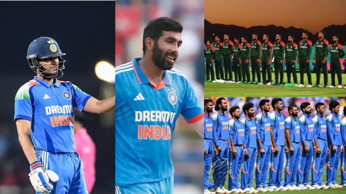 IND VS BAN: बुमराह को आराम, शुभमन गिल Team India के उपकप्तान, बांग्लादेश के खिलाफ वनडे सीरीज के लिए 16 सदस्यीय भारतीय टीम