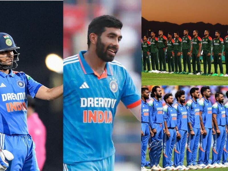 IND VS BAN: बुमराह को आराम, शुभमन गिल Team India के उपकप्तान, बांग्लादेश के खिलाफ वनडे सीरीज के लिए 16 सदस्यीय भारतीय टीम