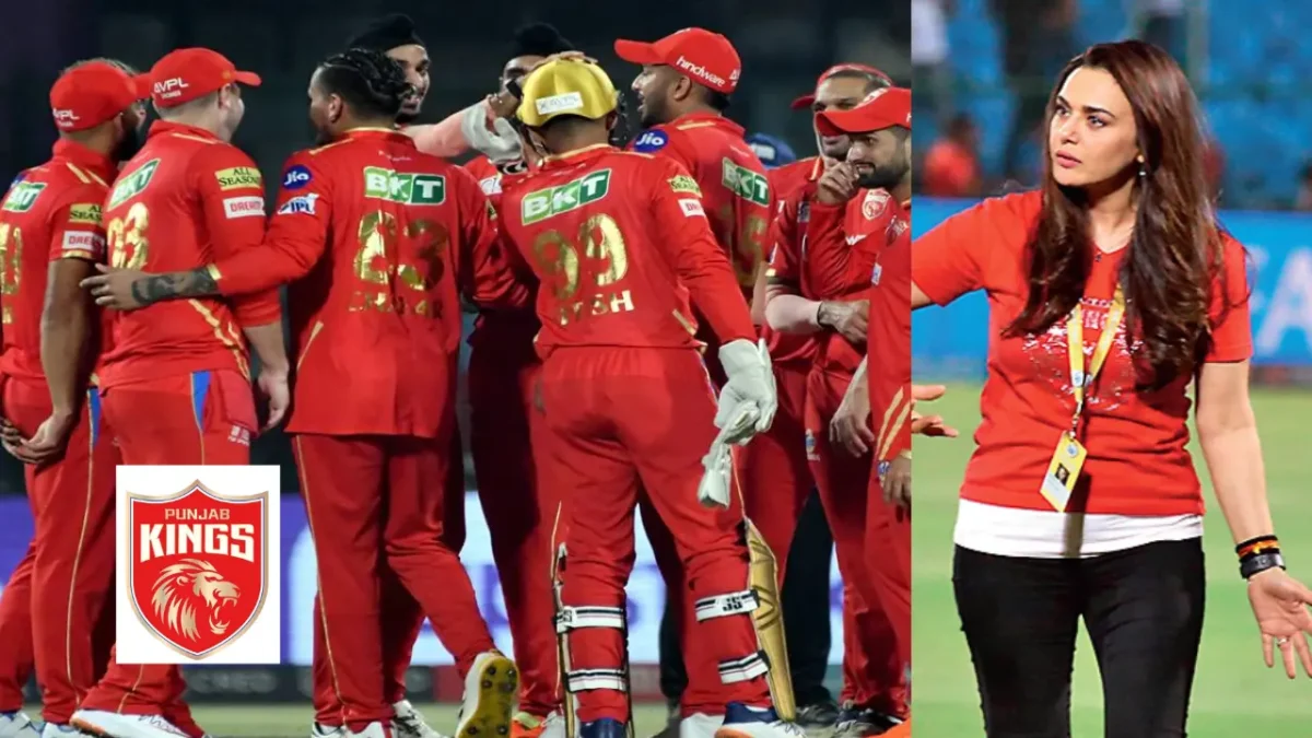 Punjab Kings PBKS PREITY ZINTA