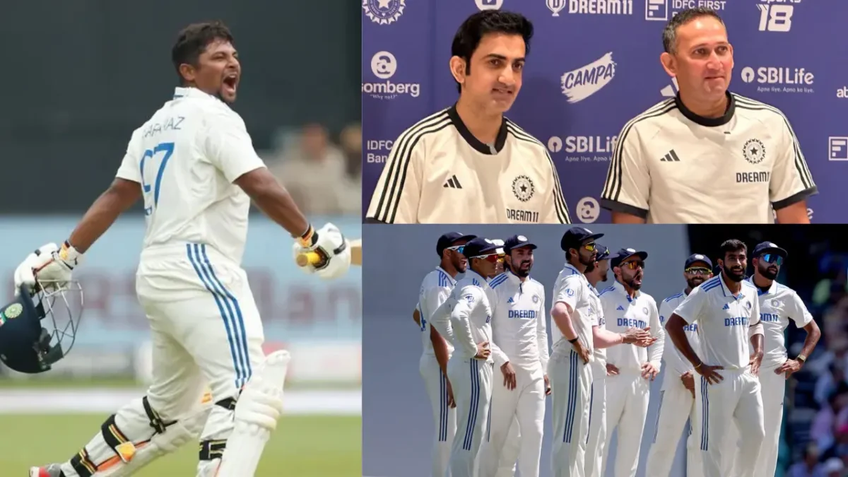 Sarfaraz Khan Ajit Agarkar Team india