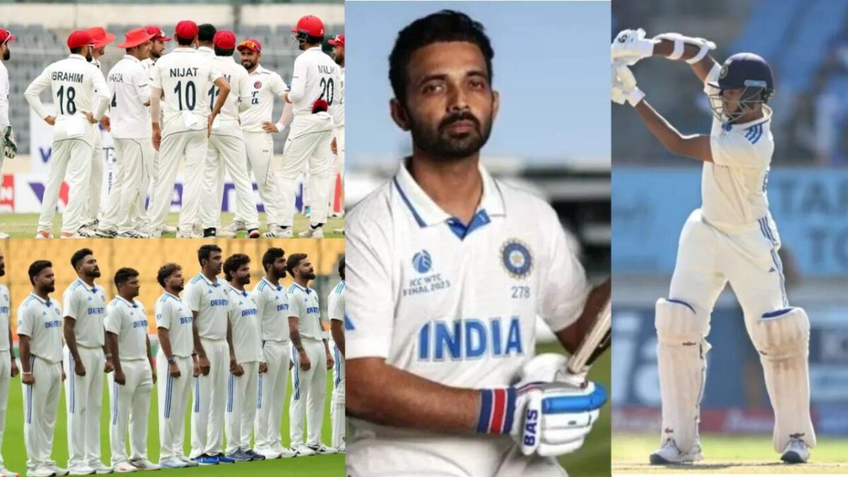 रहाणे की एंट्री, यशस्वी कप्तान, रियान पराग को मौका, अफगानिस्तान के खिलाफ टेस्ट सीरीज के लिए भारत की C टीम फाइनल