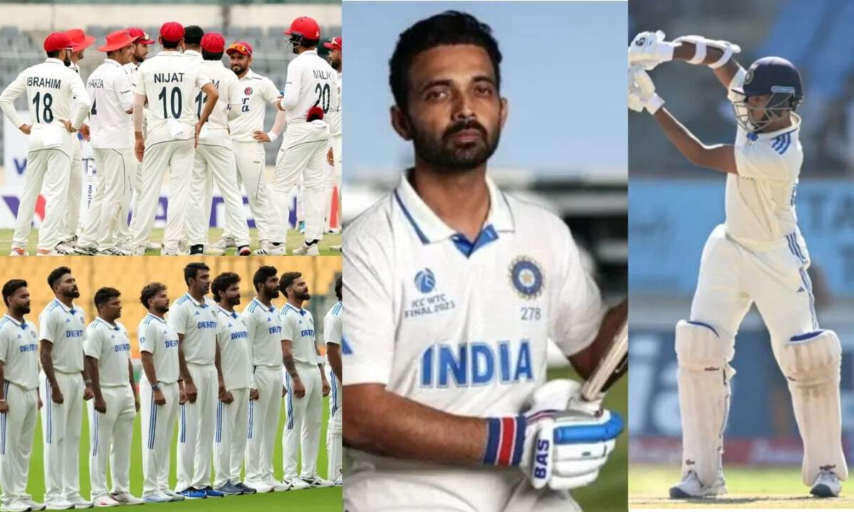 रहाणे की एंट्री, यशस्वी कप्तान, रियान पराग को मौका, अफगानिस्तान के खिलाफ टेस्ट सीरीज के लिए भारत की C टीम फाइनल