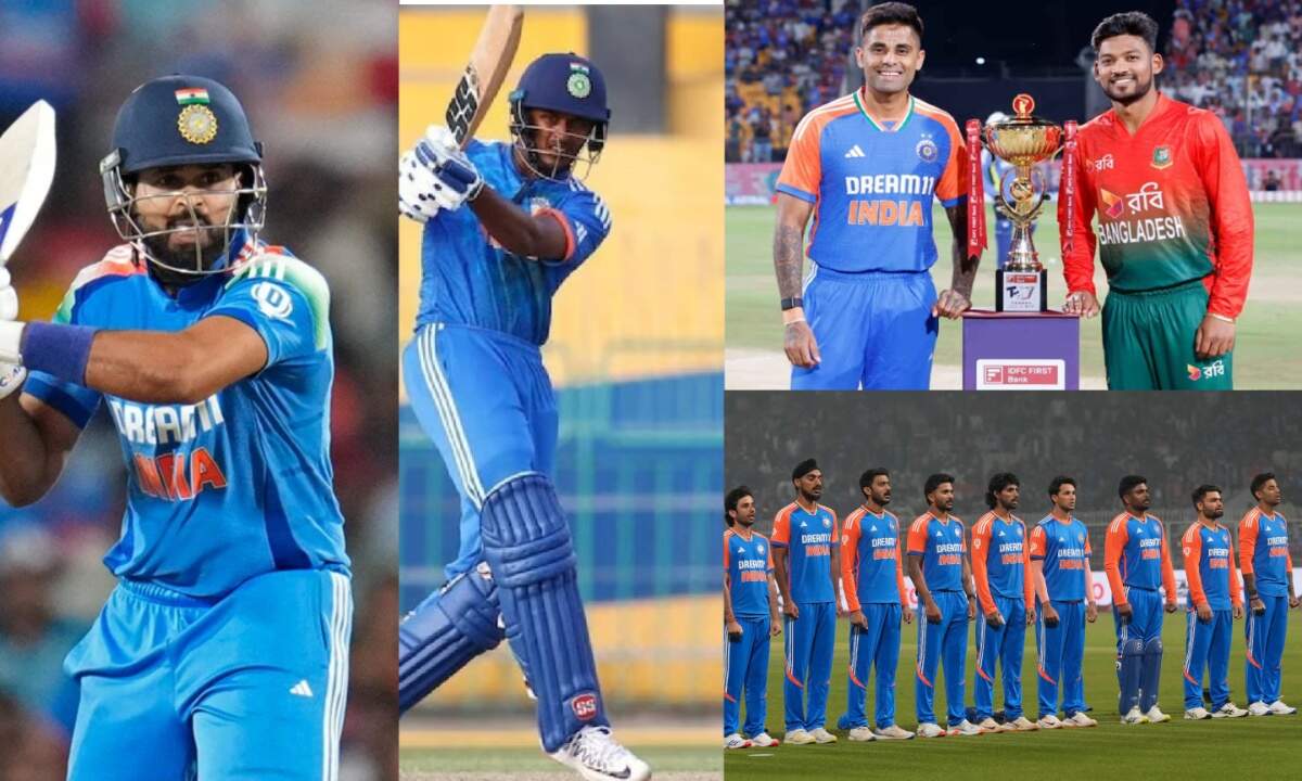 IND vs BAN: श्रेयस अय्यर-साईं सुदर्शन को भी मौका, सूर्यकुमार यादव कप्तान, बांग्लादेश के खिलाफ 3 टी20 मैच के लिए 15 सदस्यीय भारतीय टीम