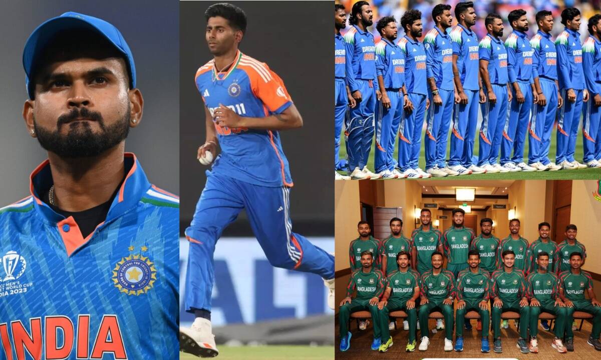 IND VS BAN: श्रेयस कप्तान, मयंक यादव की वापसी, यशस्वी-साईं सुदर्शन ओपनर, बांग्लादेश के खिलाफ 3 टी20 के लिए 16 सदस्यीय भारतीय टीम